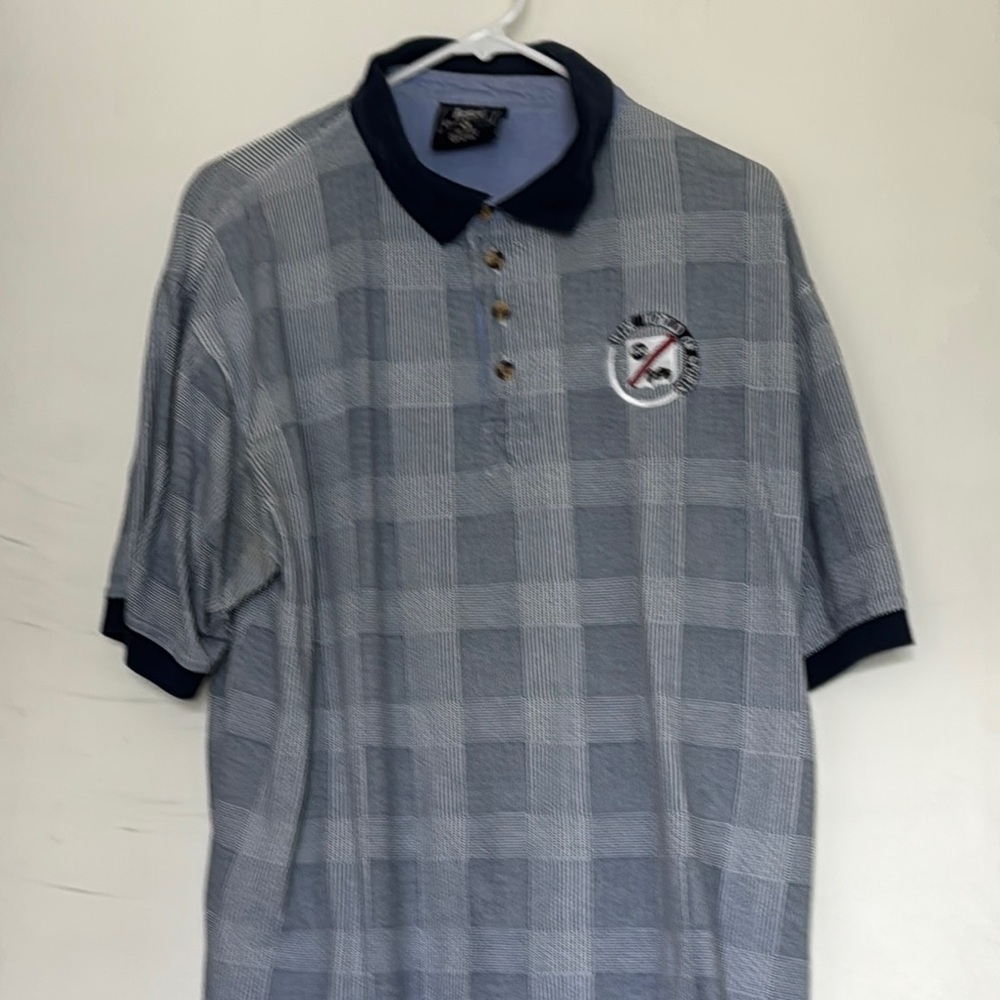 Lee Blue Polo Shirt with Classic Design and Embroidered Logo